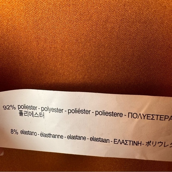 Zara Women’s Faux Suede Open Front Coat Size Large Casual Soft Long Jacket Tan - Picture 6 of 9